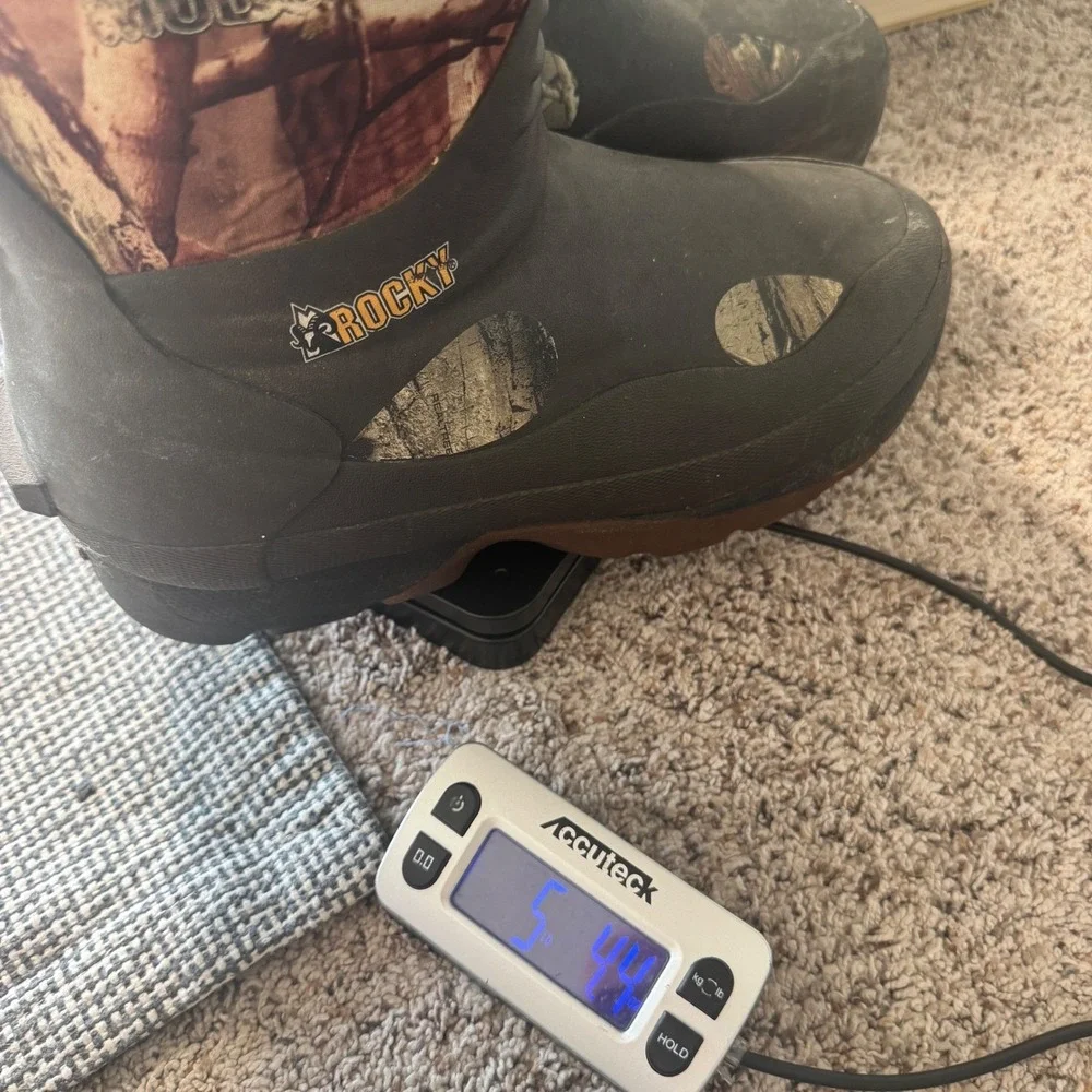 Rocky MudSo Mens 7 Realtree AP Camo 800g Thinsulate Hunting Boots FQ0007248